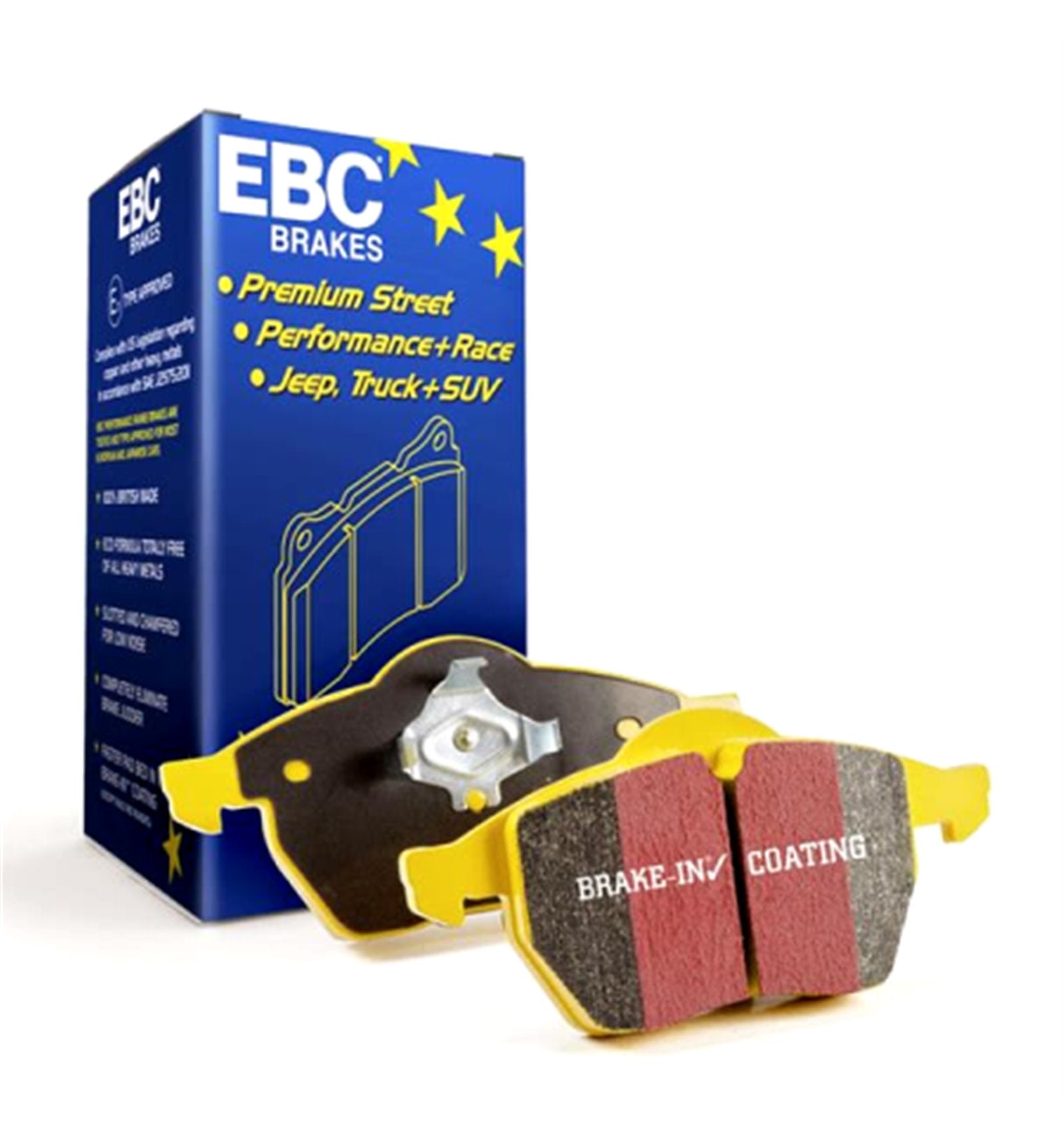 '21-23 Ram 1500 TRX EBC Yellowstuff-Front Brake Pads Display
