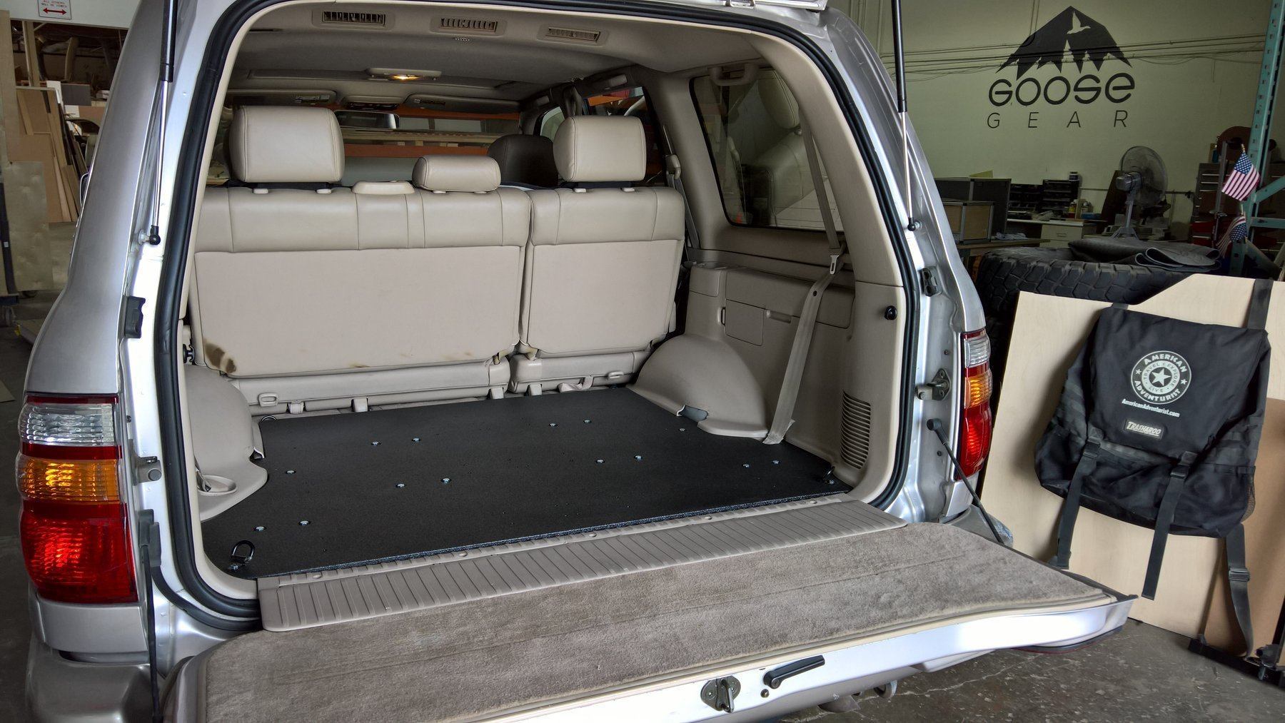 Toyota Land Cruiser Plate Systems Display in Vehicle