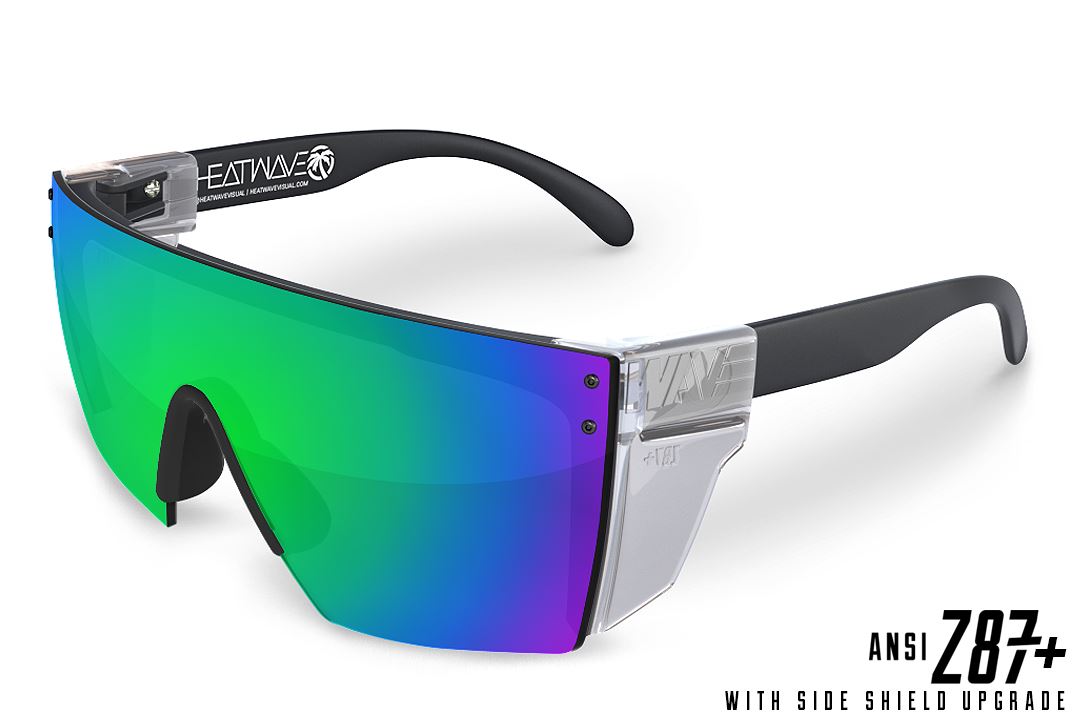Lazer Face Series Z.87 PIFF Sunglasses Sunglasses Heatwave Yes Clear Side Shields