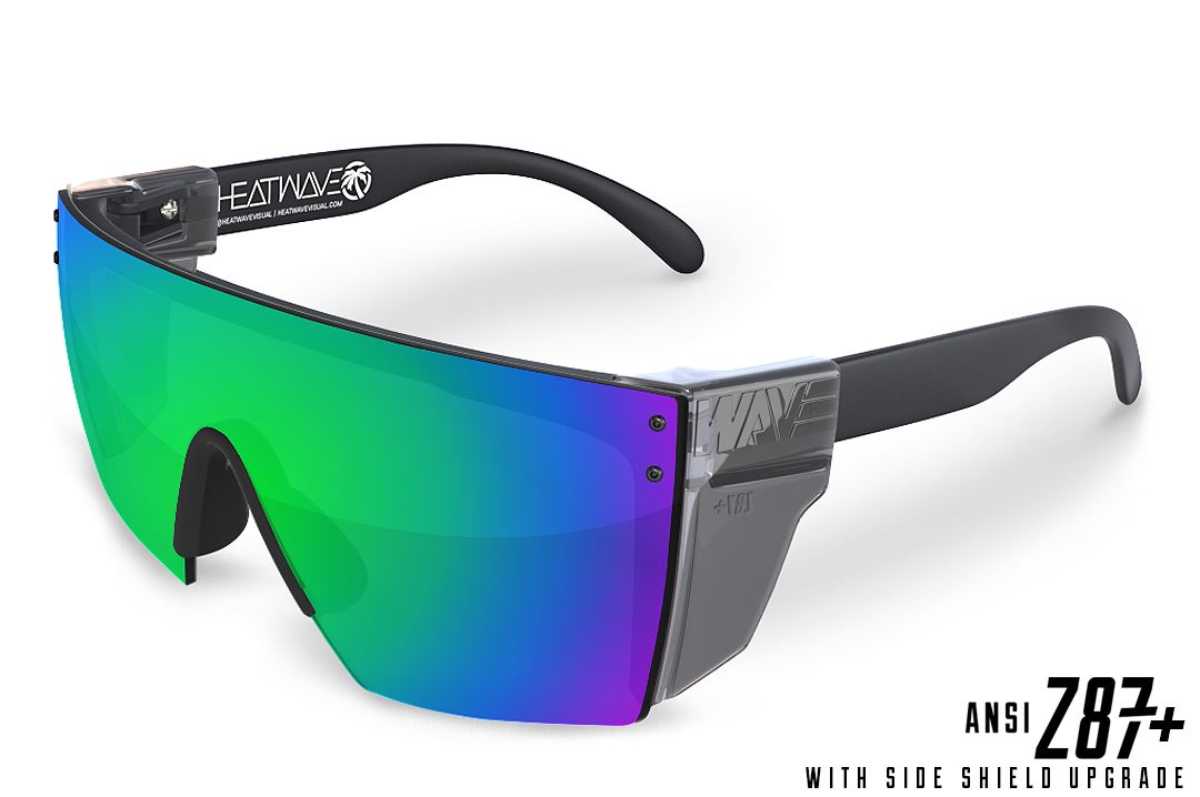 Lazer Face Series Z.87 PIFF Sunglasses Sunglasses Heatwave Yes Smoke Side Shields