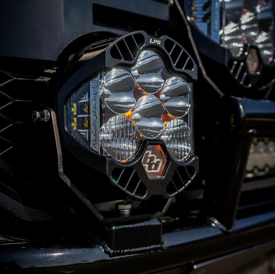 LP6 Pro LED Light Lighting Baja Designs Close-up Display on Vehicle