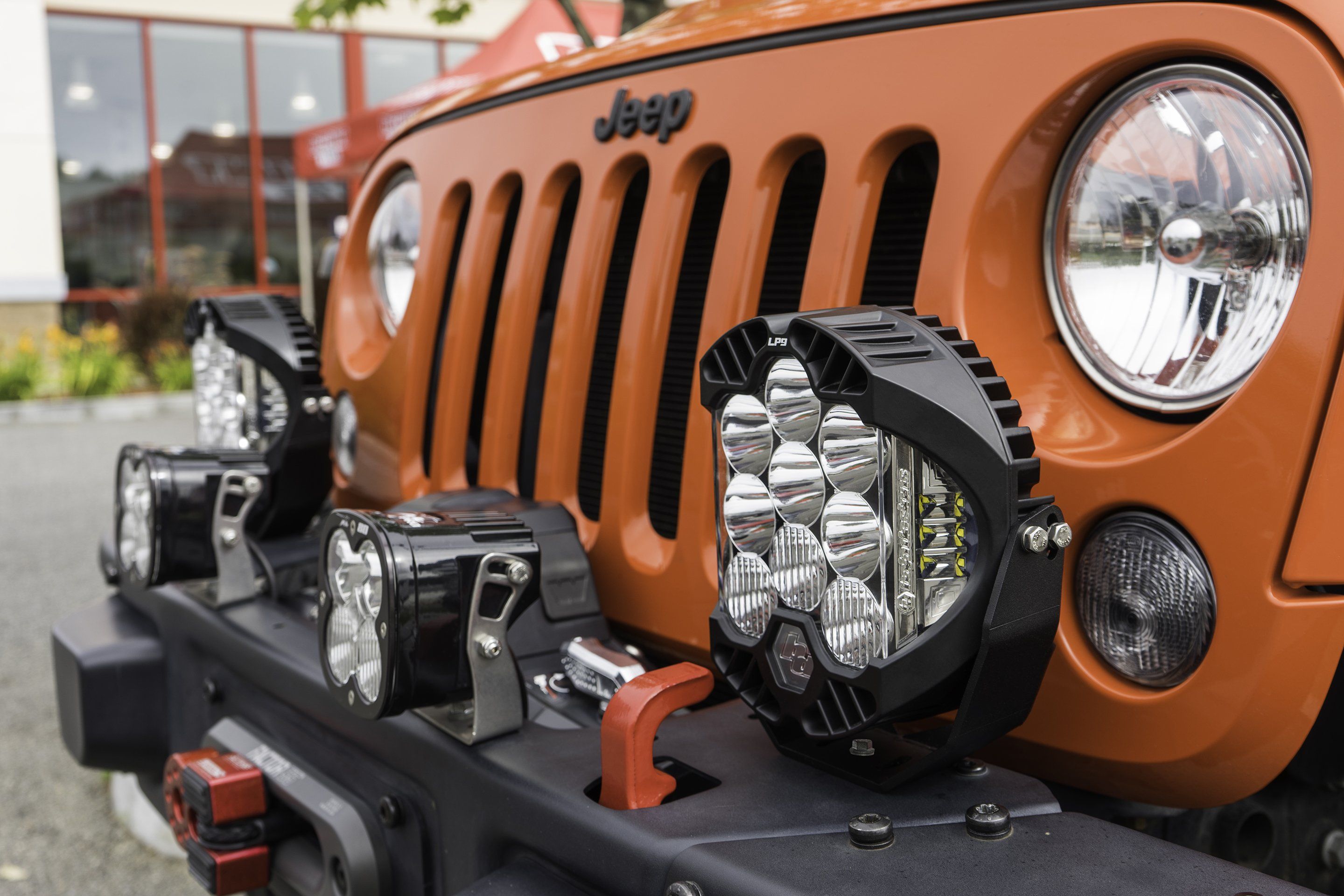 LP9 Sport LED Light Lighting Baja Designs Display on Vehicle