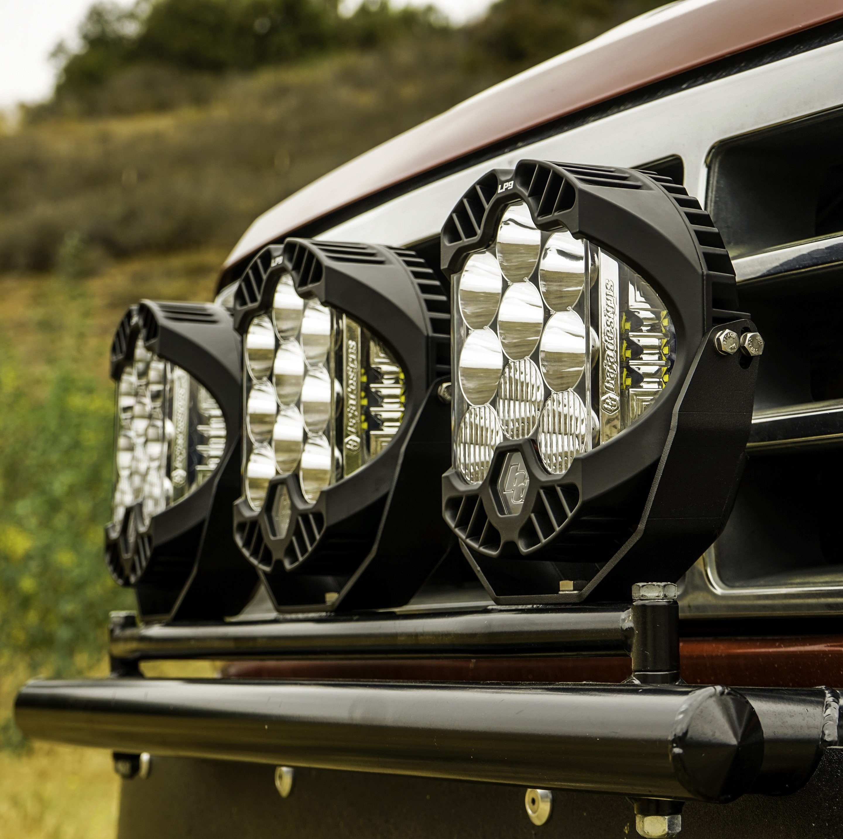 LP9 Sport LED Light Lighting Baja Designs Close-up Display on Vehicle