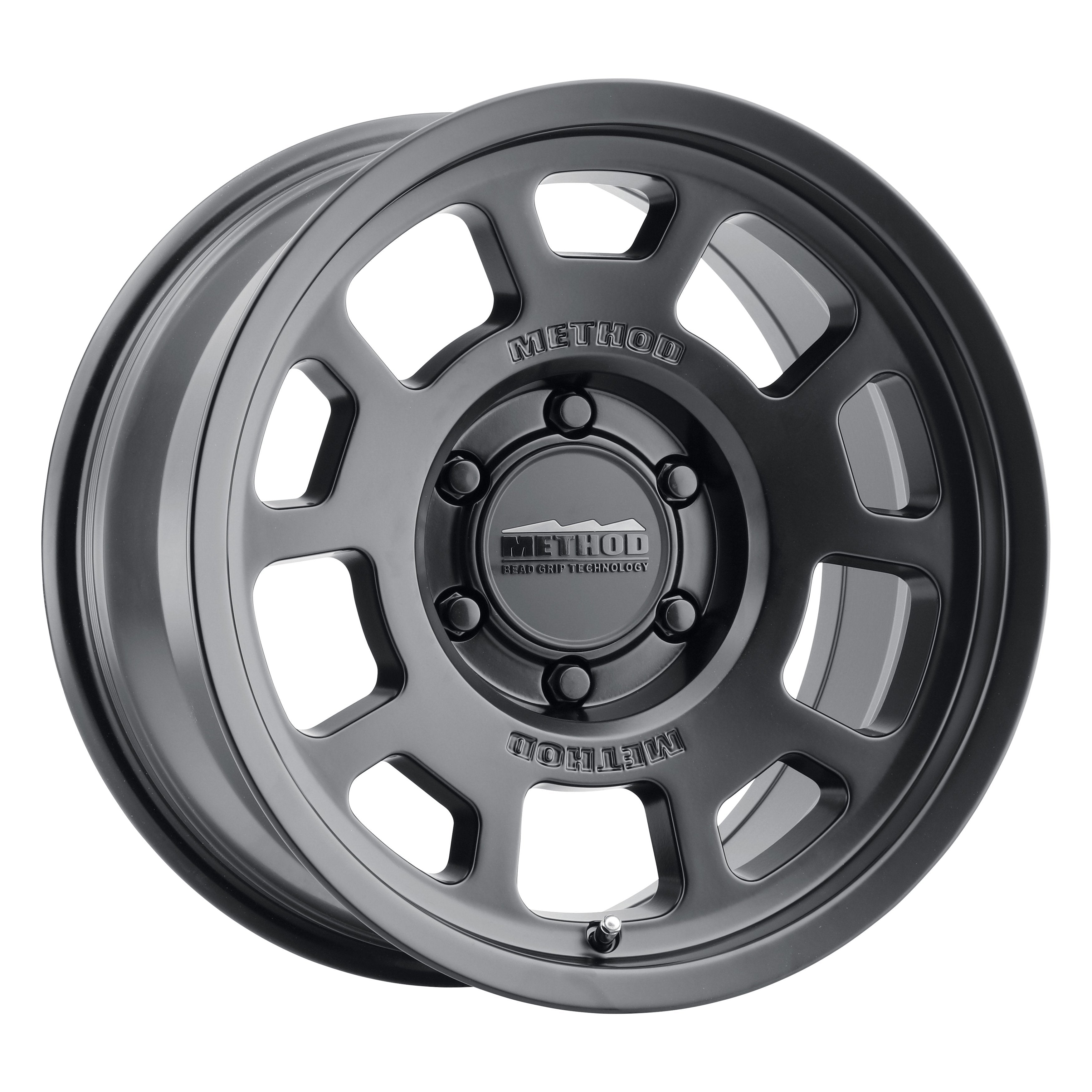 705 Trail Series Matte Black Finish Wheels Method display