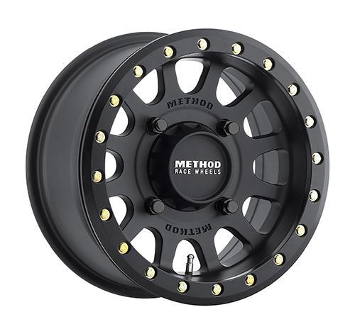 MR401 UTV Beadlock Wheels Matte Black Wheel Method display