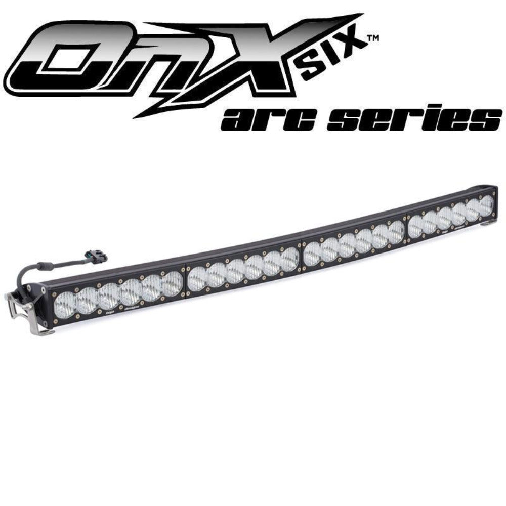 OnX6+ Arc Series LED Light Bar Lighting Baja Designs 40" High Speed Spot Display