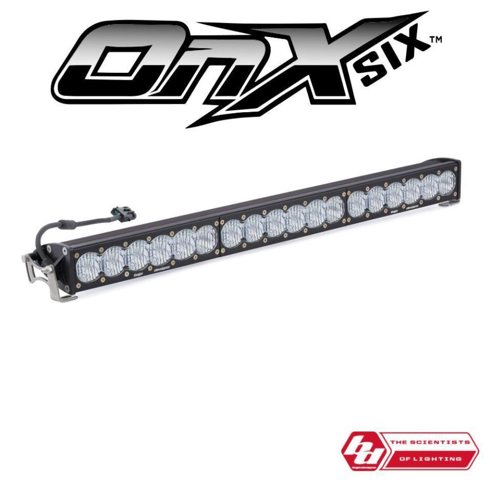 OnX6+ LED Light Bar Lighting Baja Designs Clear Wide Driving Display