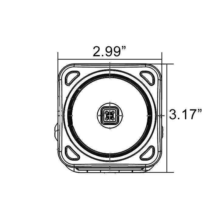 Optimus Series Squared LED Light Lighting Vision X design