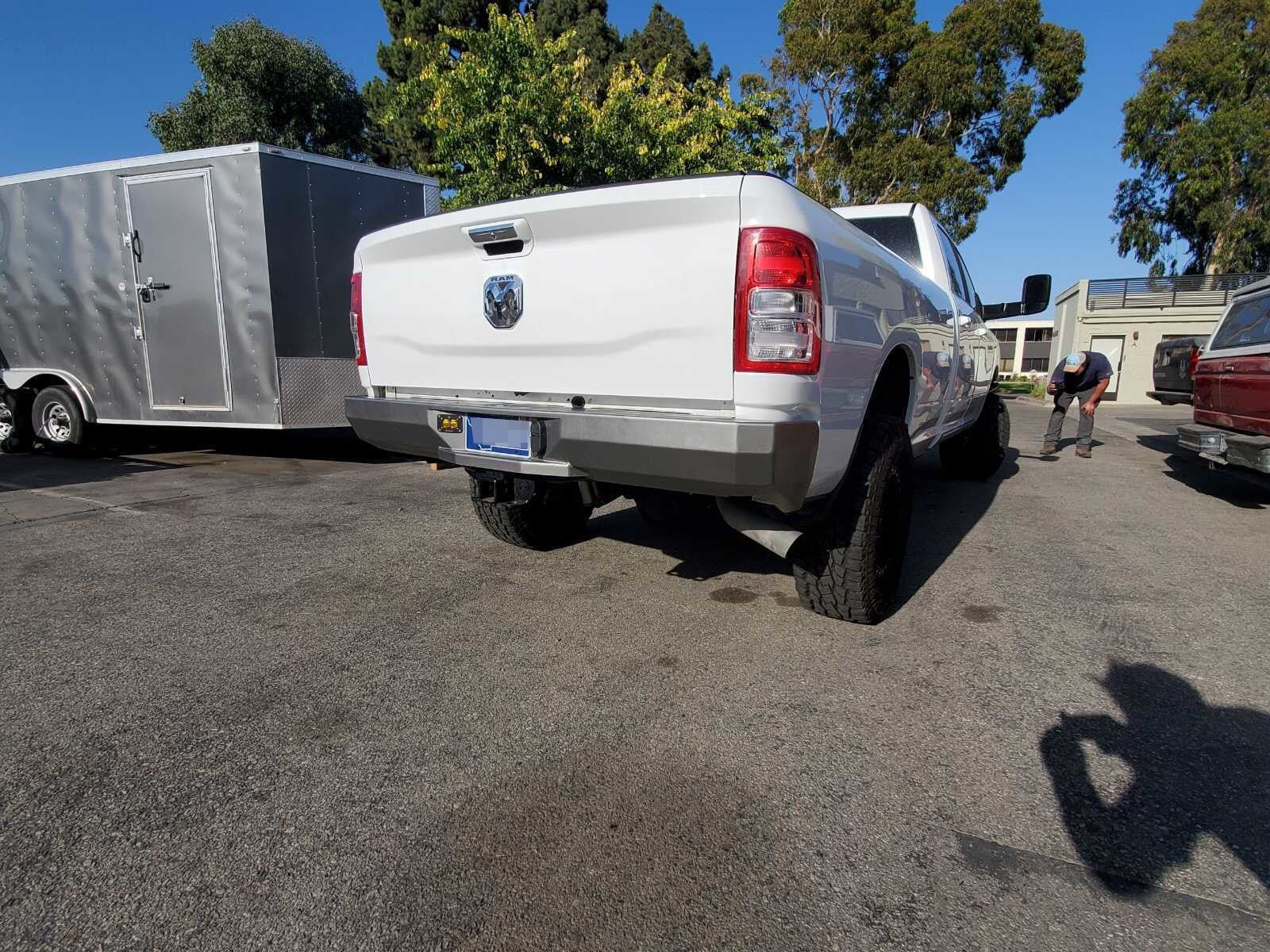 '19-22 Ram 2500/3500 Mercenary Offroad "C-Ram" Rear Bumper display