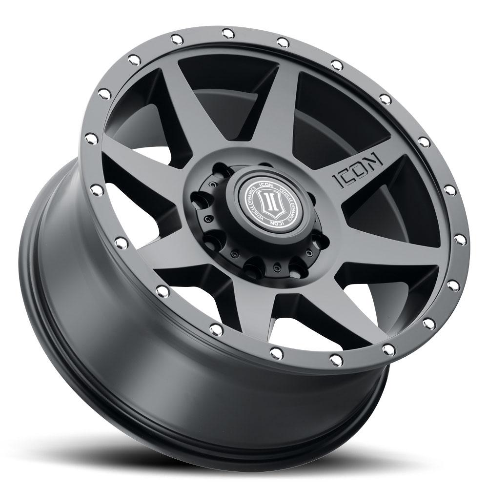 Rebound | 20" Wheel Satin Black Finish Display