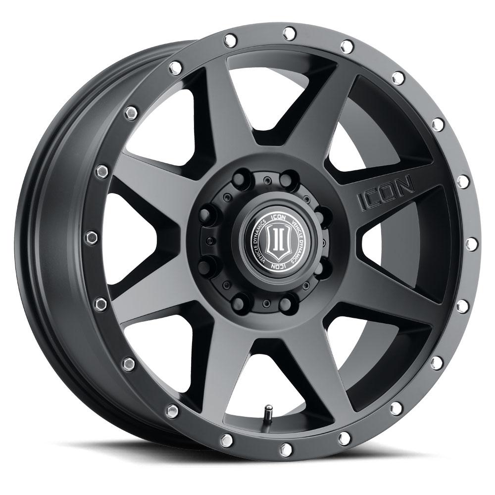 Rebound | 20" Wheel Satin Black Finish Display