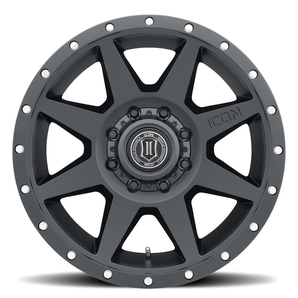 Rebound | 20" Wheel Satin Black Finish Display