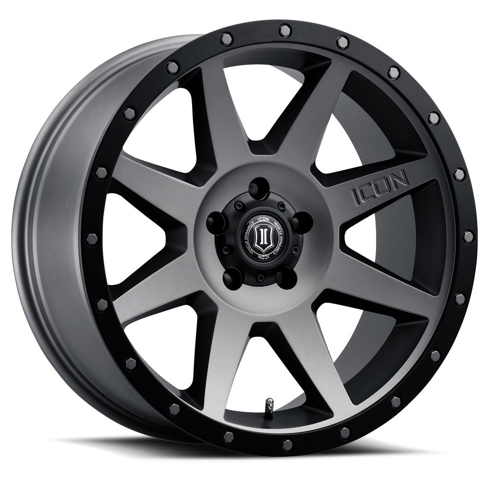 Rebound | 20" Wheel Titanium Finish Display