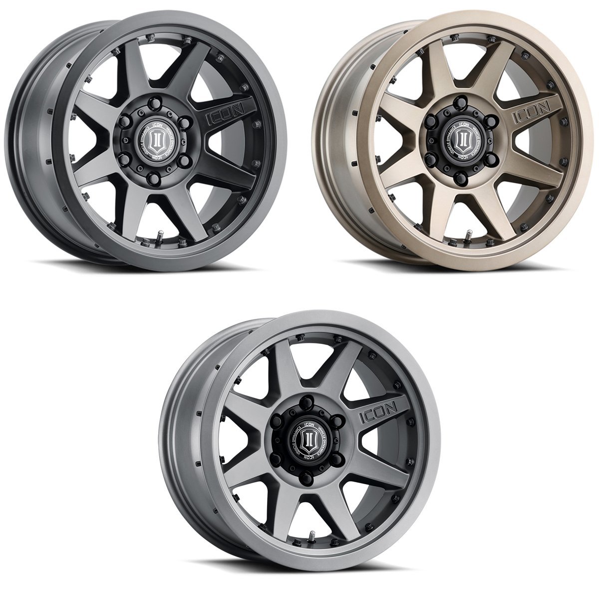 Rebound Pro 17" Wheels Icon Alloys display