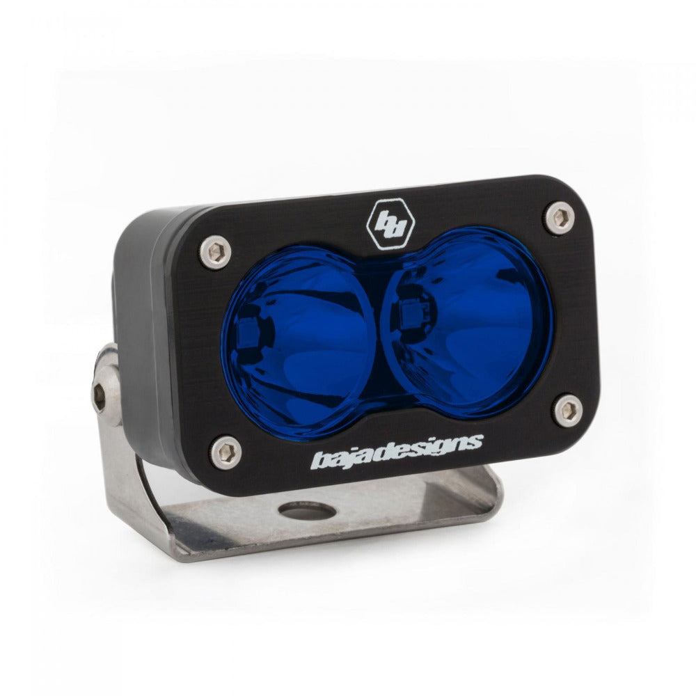 S2 Sport LED Light | Colored Lens Lighting Baja Designs Blue Display
