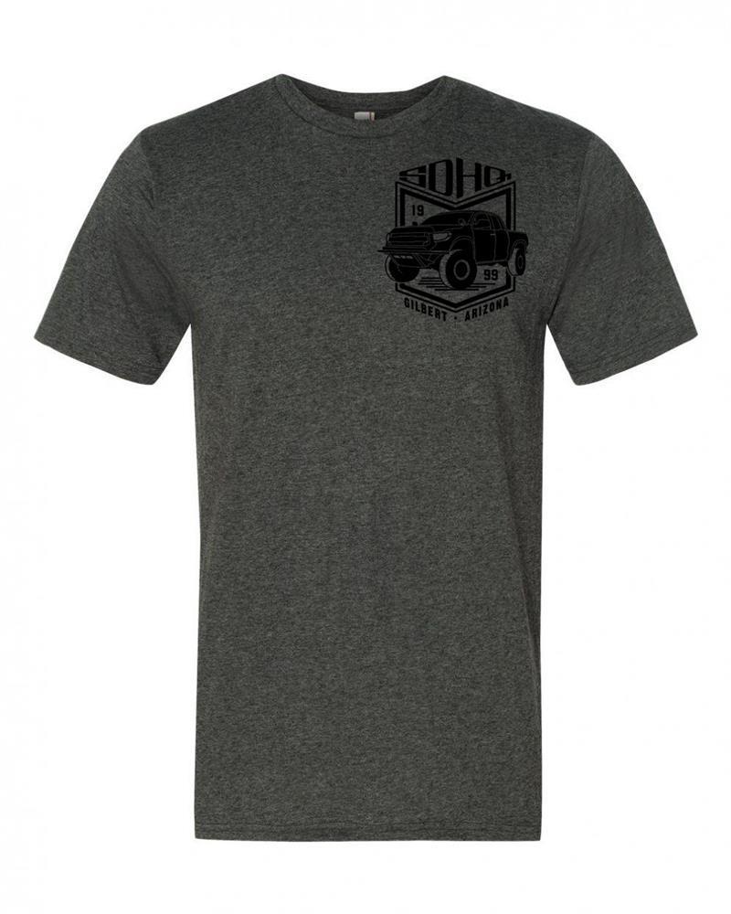 SDHQ Mens Tundra T-Shirt-Charcoal Gray Apparel SDHQ Off Road Small 