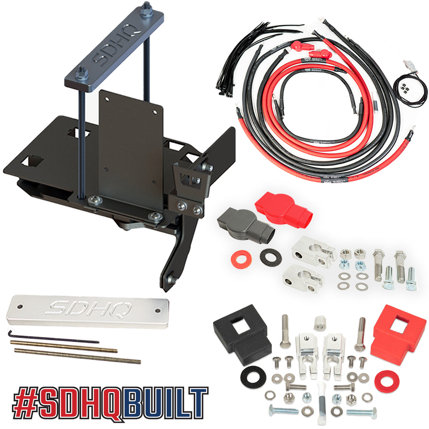 '07-21 Toyota Tundra SDHQ Built "Build your Own" Dual Battery Kit parts