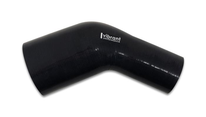 Silicone 4Ply Transition Hose-45° Bend Vibrant Performance display