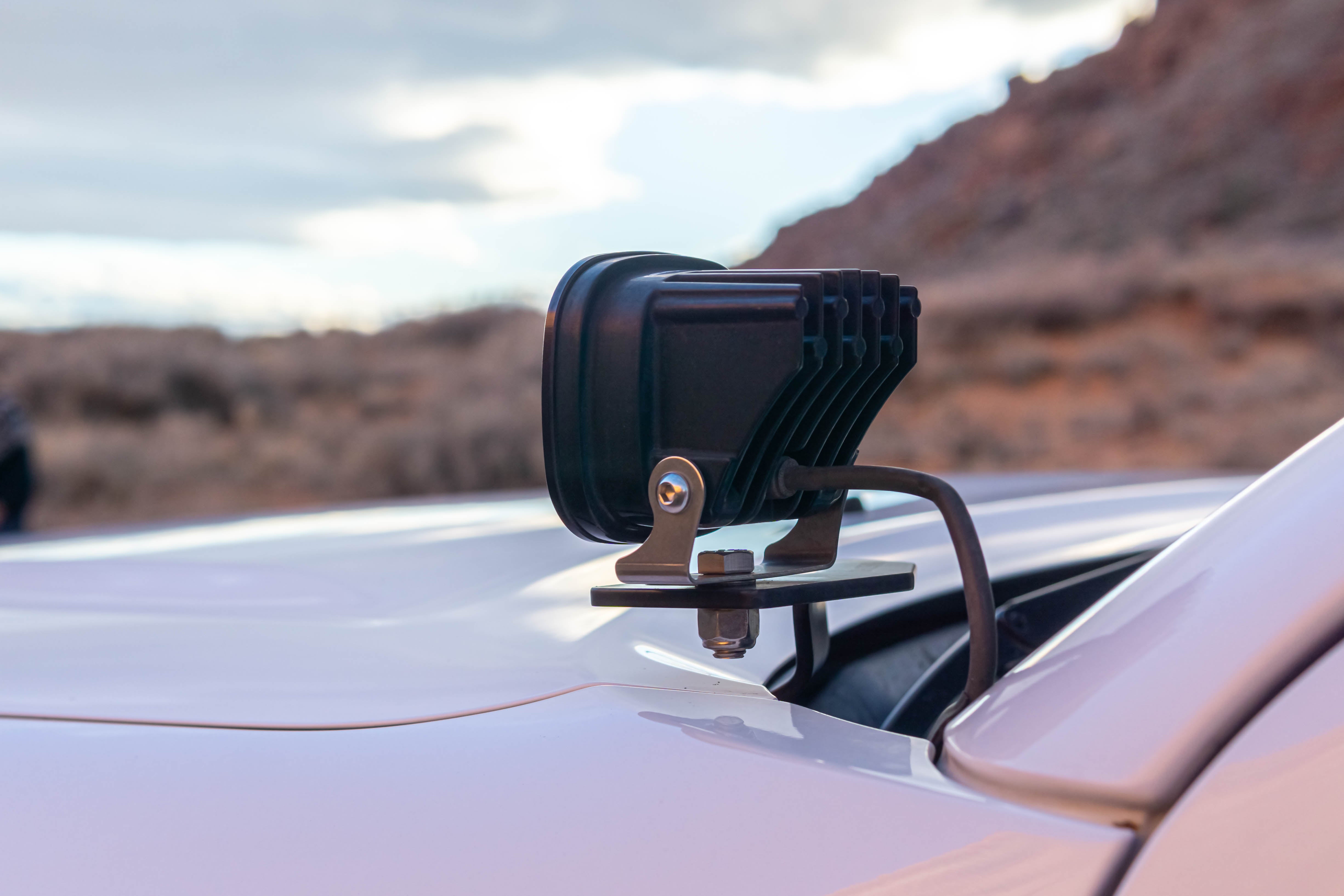 '05-15 Toyota Tacoma SDHQ Built A-Pillar Light Mounts display
