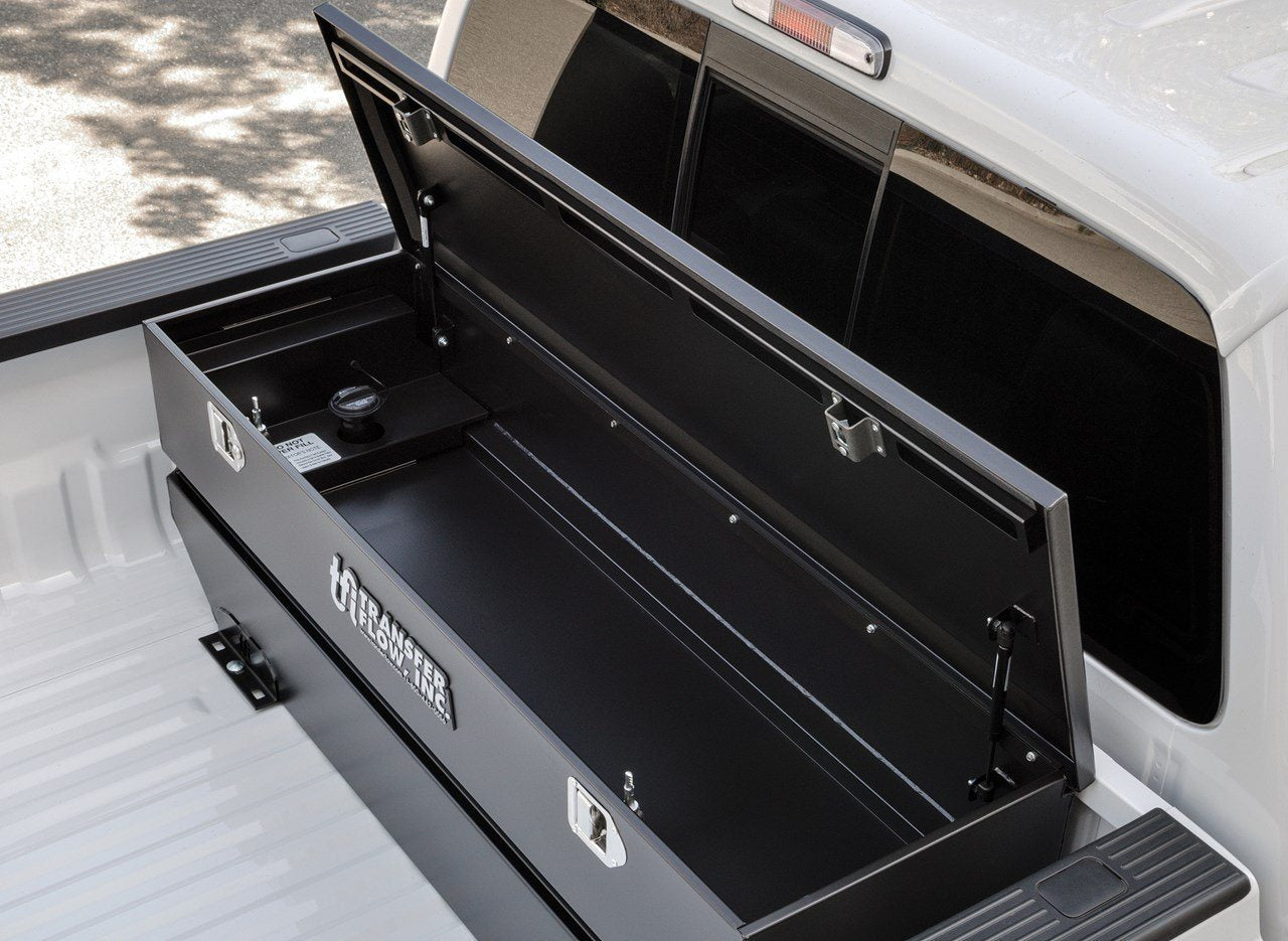 40 Gallon Fuel Tank and Tool Box Combo (interior view)