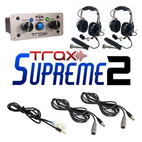 TRAX Supreme Package Communications PCI Radios 2 Seats Bluetooth