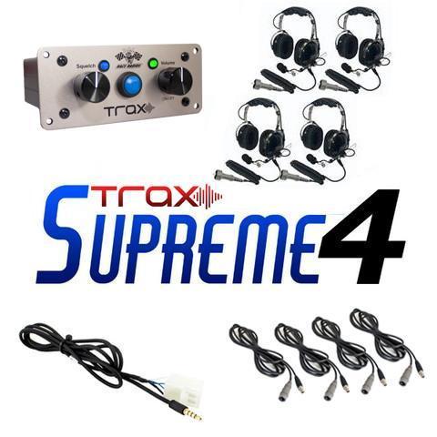 TRAX Supreme Package Communications PCI Radios 4 Seats Bluetooth
