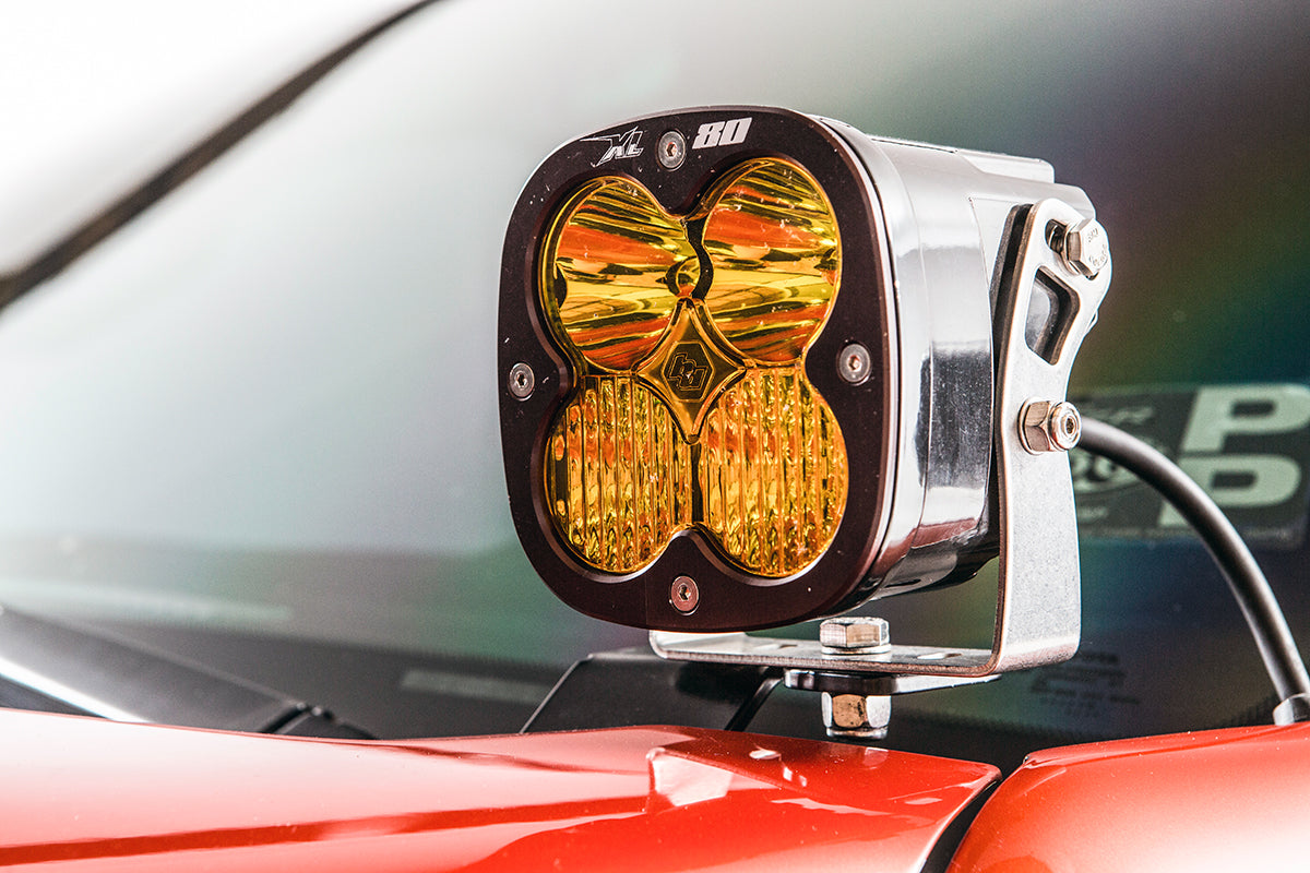 '07-13 Toyota Tundra SDHQ Built A-Pillar Light Mounts close-up