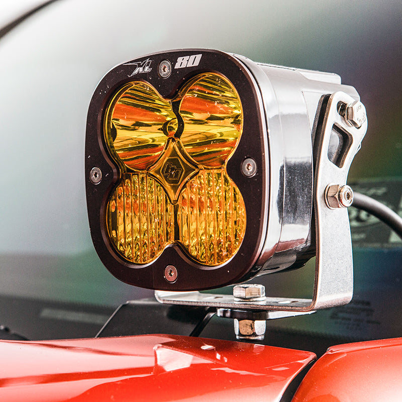 '07-13 Toyota Tundra SDHQ Built A-Pillar Light Mounts close-up