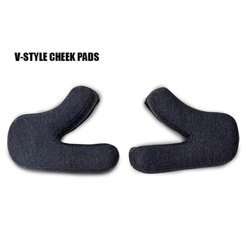 V-Style Adult Helmet Cheek Pads Safety Equipment Impact display