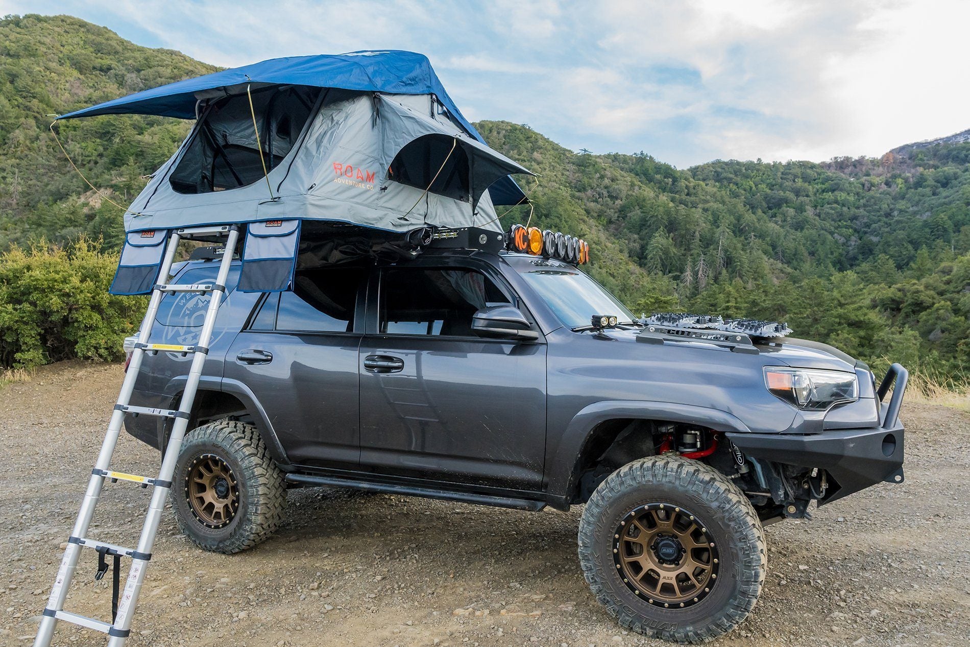 Vagabond Lite Roof Top Tent Roam Adventure Co. display