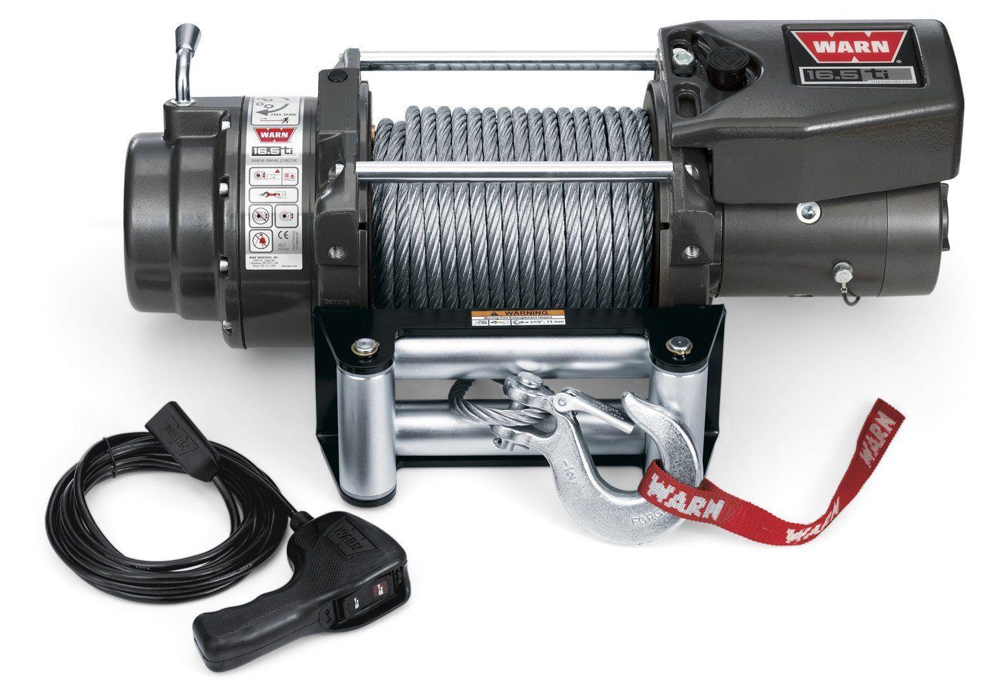 Warn 16.5ti Heavy Weight Winch 16,500 Lb Capacity Winch Warn Industries 