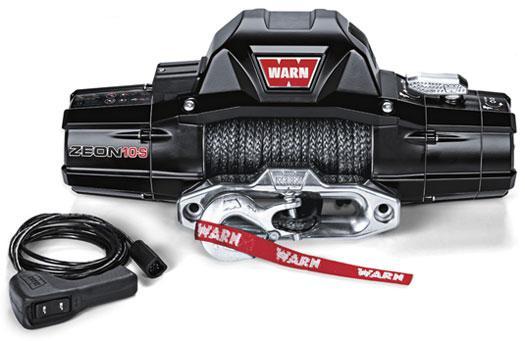Warn ZEON 10 Premium Winch 80' Galvanized Steel Wire Rope 10,000 Lb Capacity Winch Warn Industries