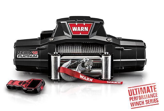 Warn ZEON 12 Platinum Winch 80' Wire Rope 12,000 Lb Capacity Winch Warn Industries