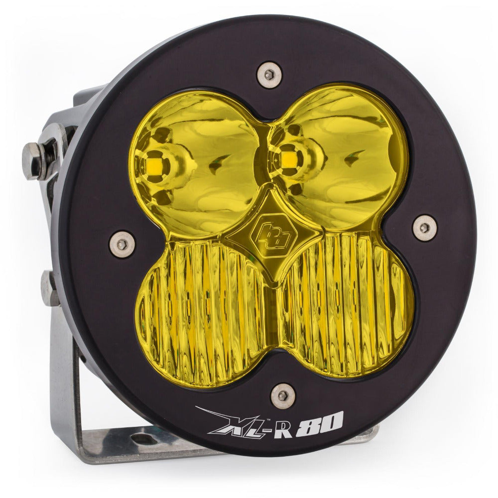 XL 80-R LED Light Lighting Baja Designs Amber Driving/Combo Display