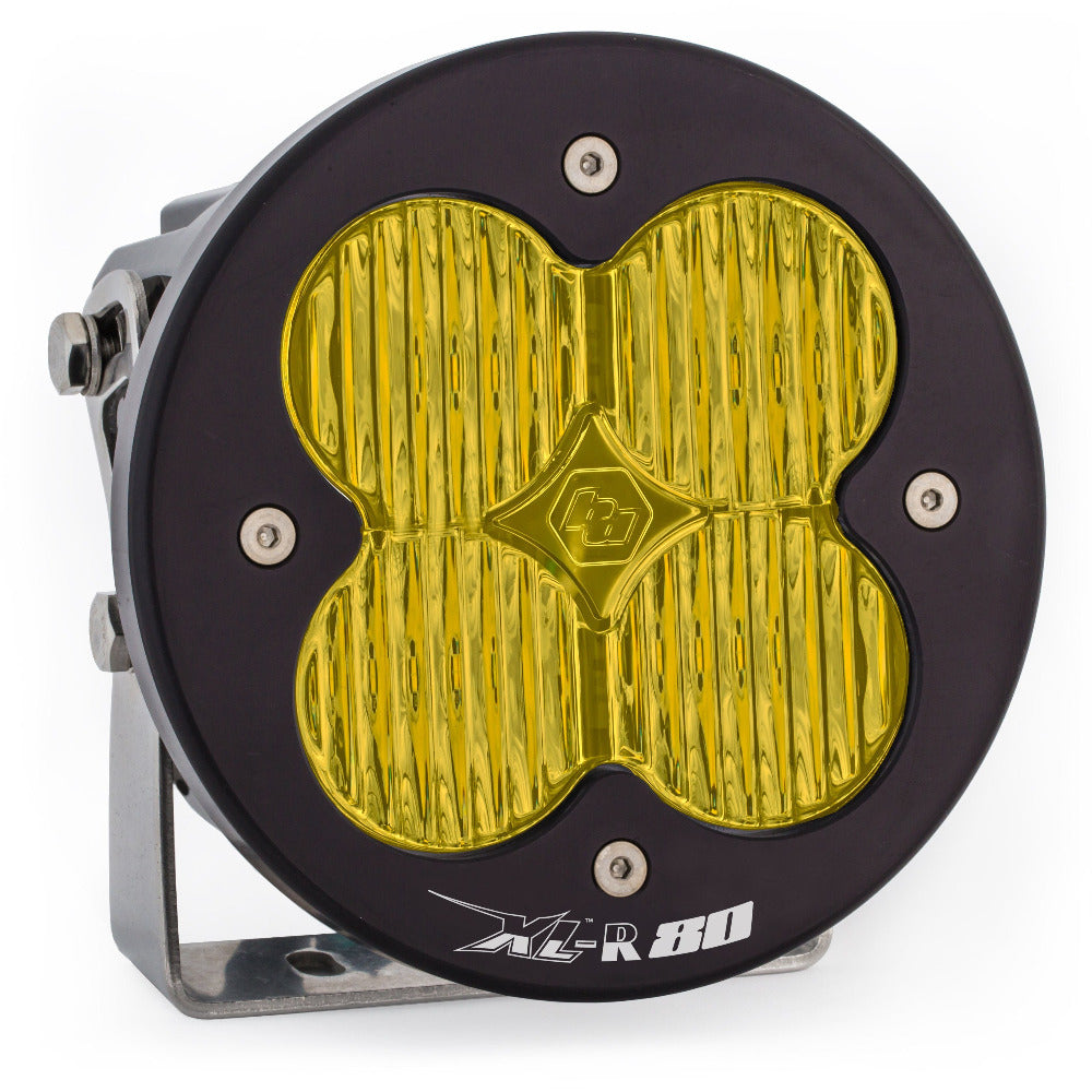 XL 80-R LED Light Lighting Baja Designs Amber Wide Cornering Display
