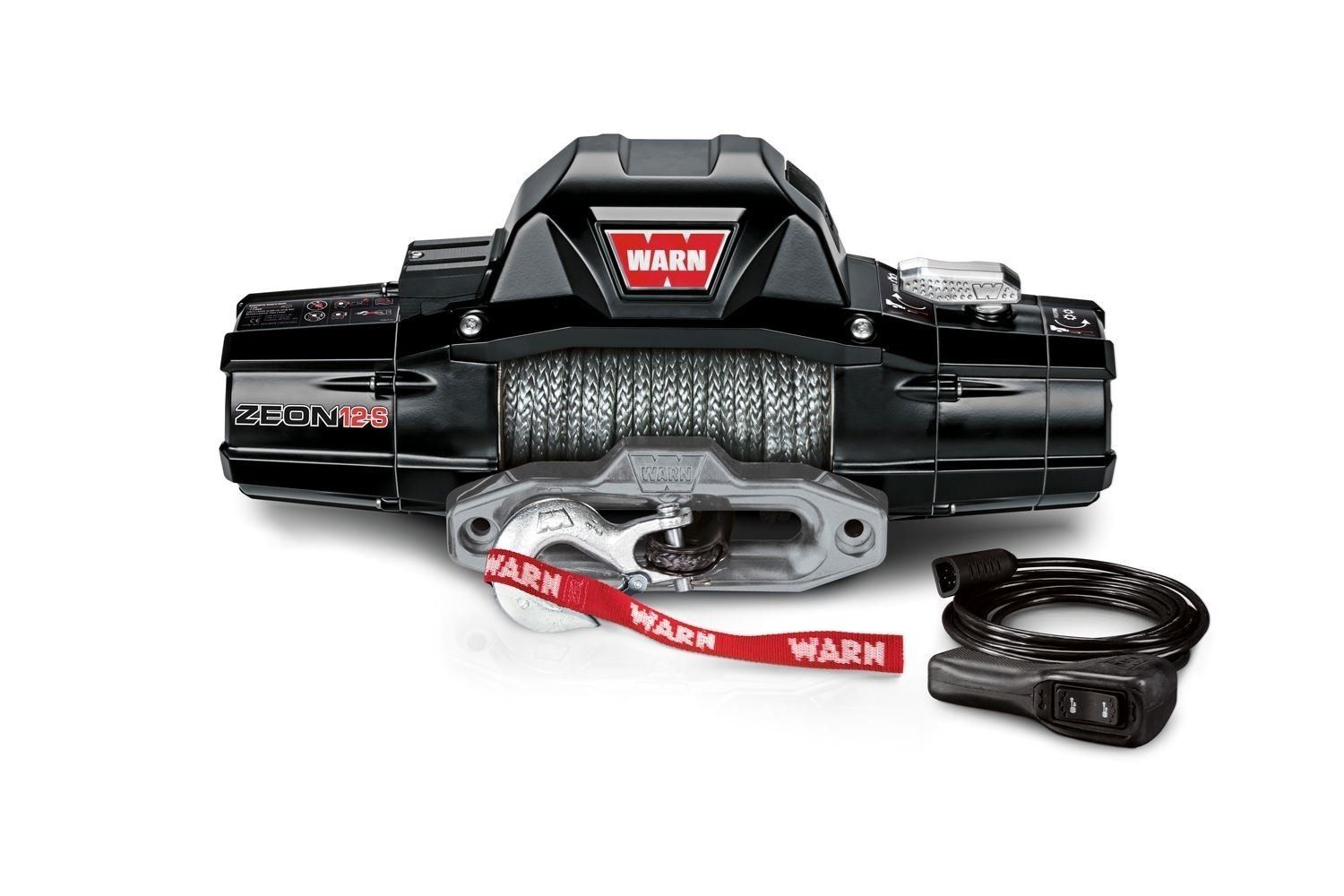 ZEON 12-S Winch W/ Synthetic Rope Winch Warn Industries