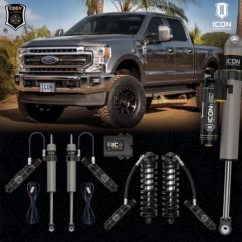 Icon Vehicle Dynamics | '17-Current Ford F250/F350 Icon CDEV Suspension Components