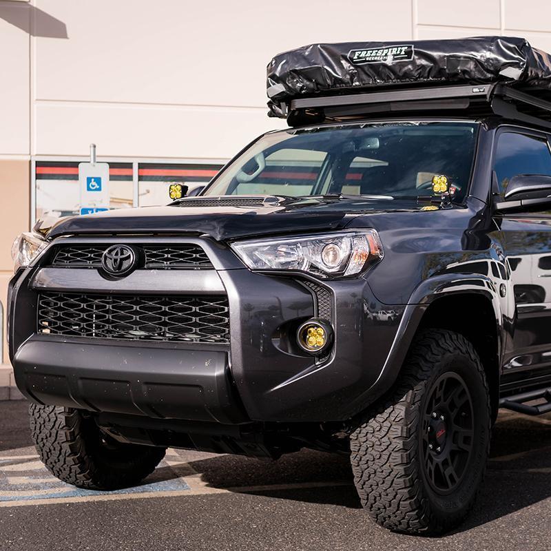 Gray 4Runner with Roof Top Tent