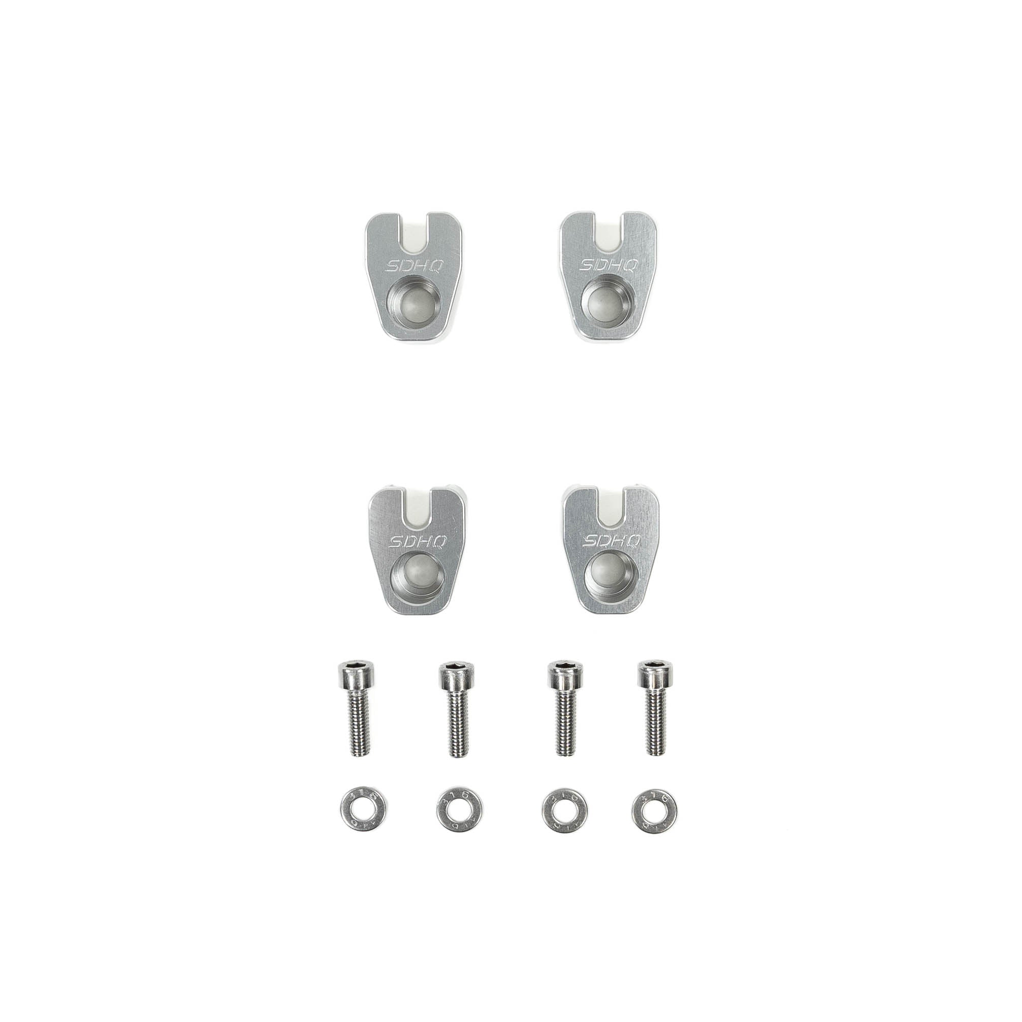 2021-2024 Ford Bronco SDHQ Built Billet Front & Rear ABS Guards