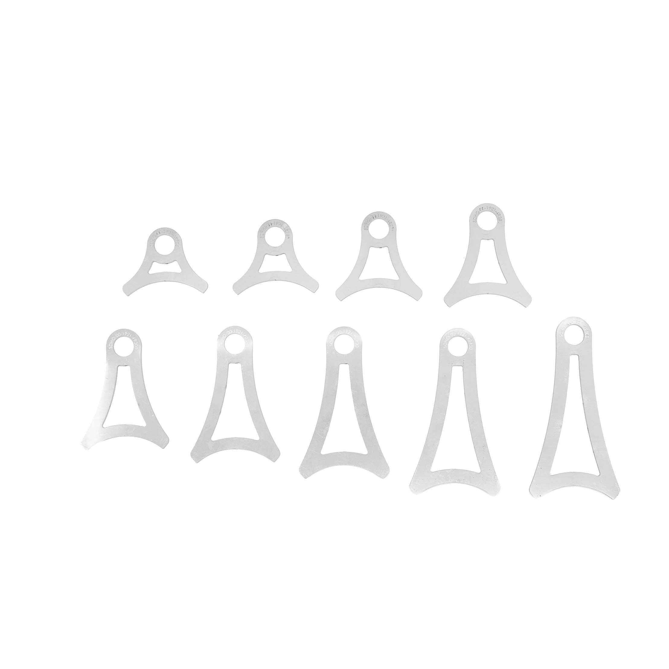 Universal SDHQ Built Stainless Steel Exhaust Hanger Tabs | For 4" Diameter Tubing