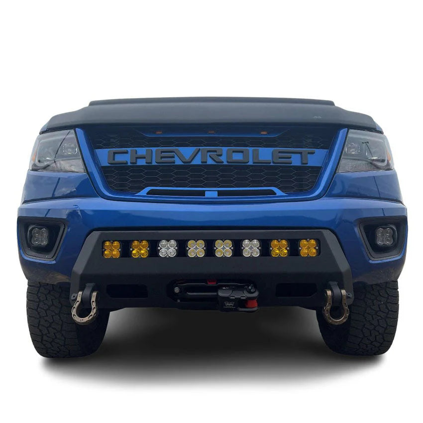 2015-2020 CHEVY COLORADO PROLITE FRONT WINCH BUMPER Front View