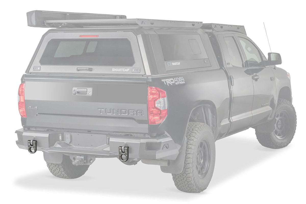 Crossbeam Shackle installed on an aftermarket rear bumper
