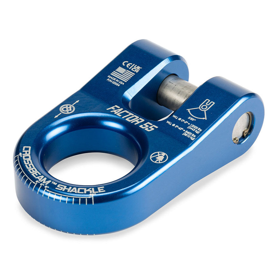 Crossbeam Shackle blue