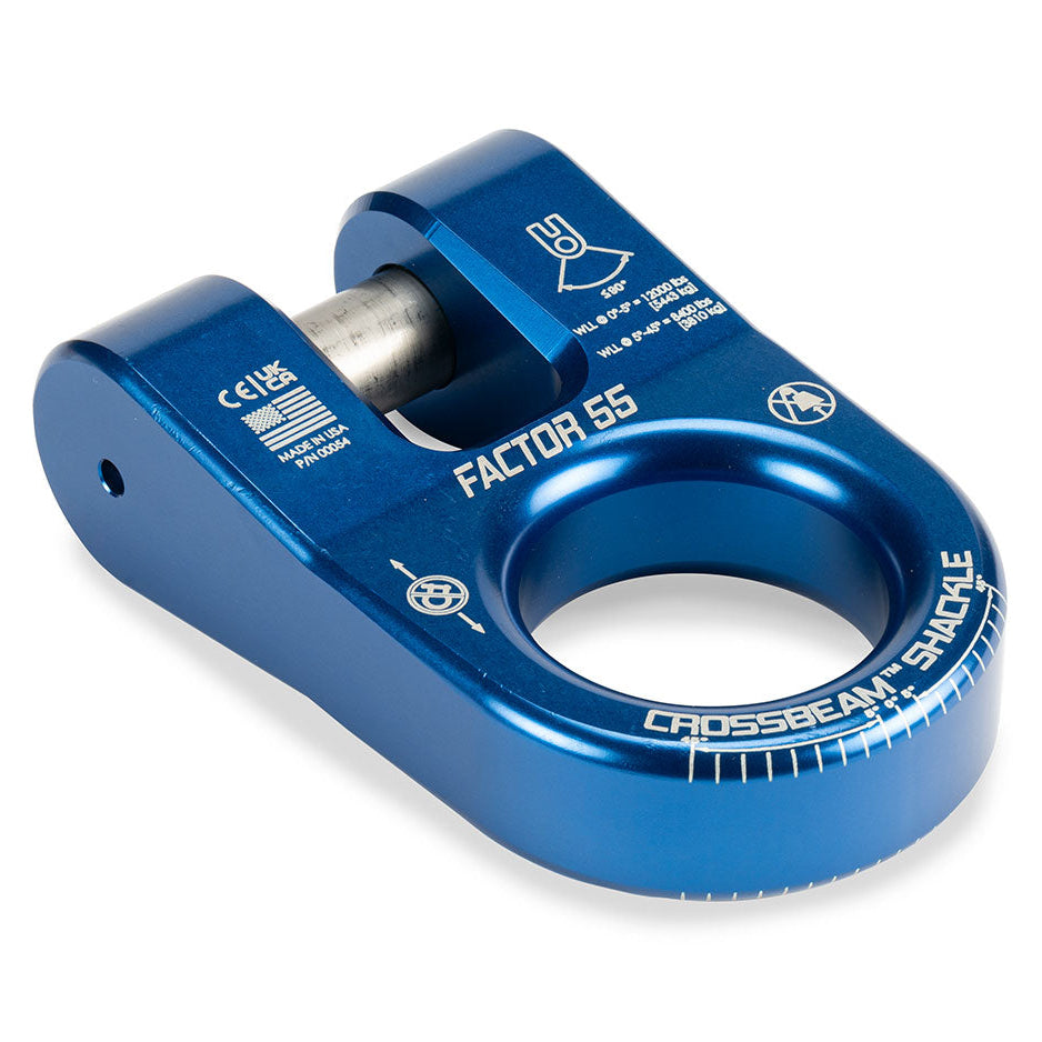 Crossbeam Shackle blue