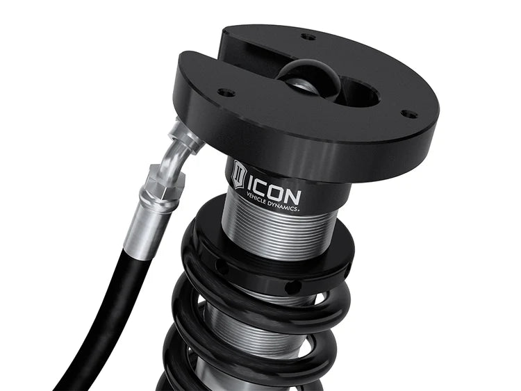 ICON 2019-2026 Chevrolet Silverado1500/GMC Sierra 1500, 1.5-3.5” Lift, Front, V.S. 2.5 Series Coilover Kit, Extended Travel, Remote Reservoir w/ CDEV, Pair