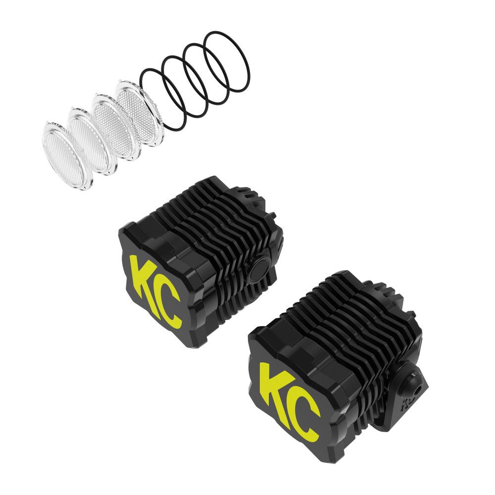 KC HiLites FLEX ERA 1 | 2-Light Master LED Light Pod Kit