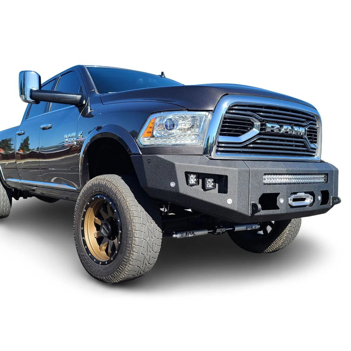 2010-2018 RAM 2500/3500 ATTITUDE FRONT BUMPER Front View
