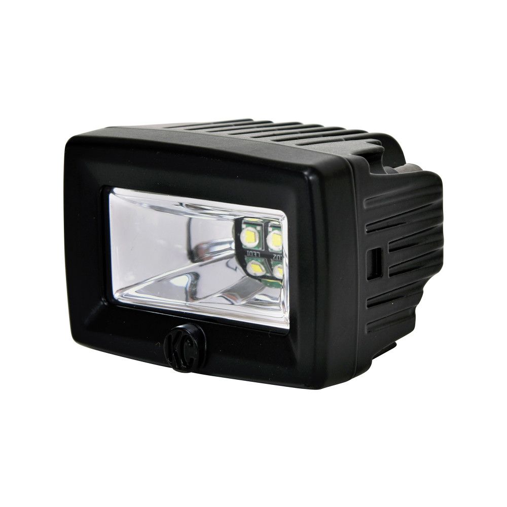 KC HiLites 2" C-Series C2 LED - 2-Light System - Backup - 20W Flood Beam
