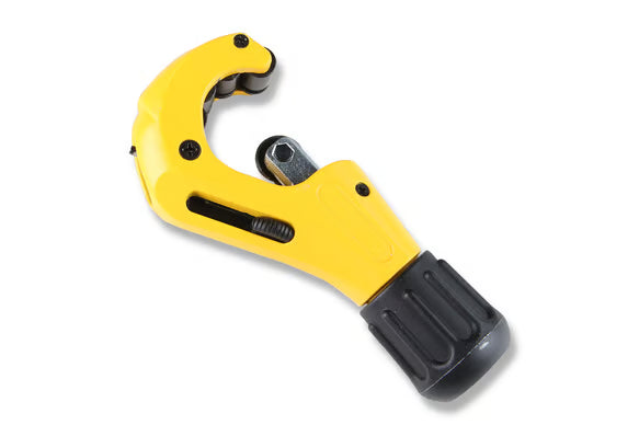 Earl's Tubing Cutter w/ Deburring Tool Front View Yellow
