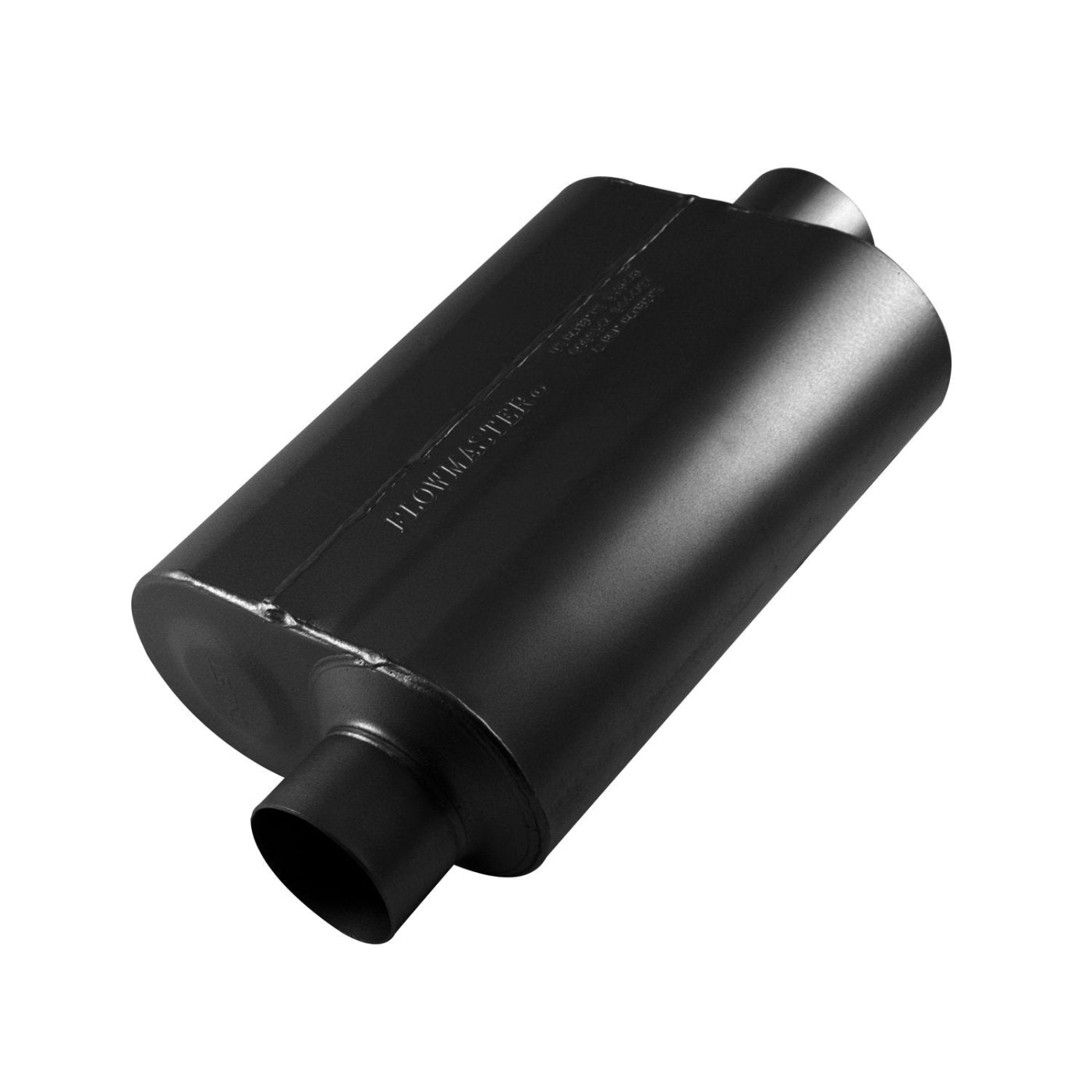 Flowmaster Super 40 Series Chambered Muffler Front View